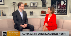CBS News NY National Skin Cancer Awareness Month